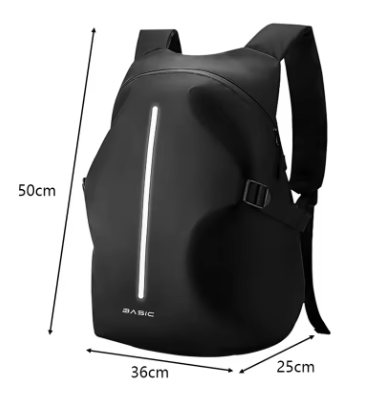 Mochila impermeable para casco de moto