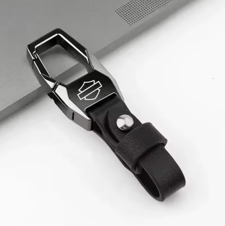Llavero de cuero PU para Harley Davidson