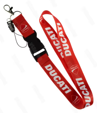 Llavero de cuello Ducati